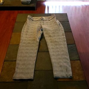 Michael Kors plaid capri pants